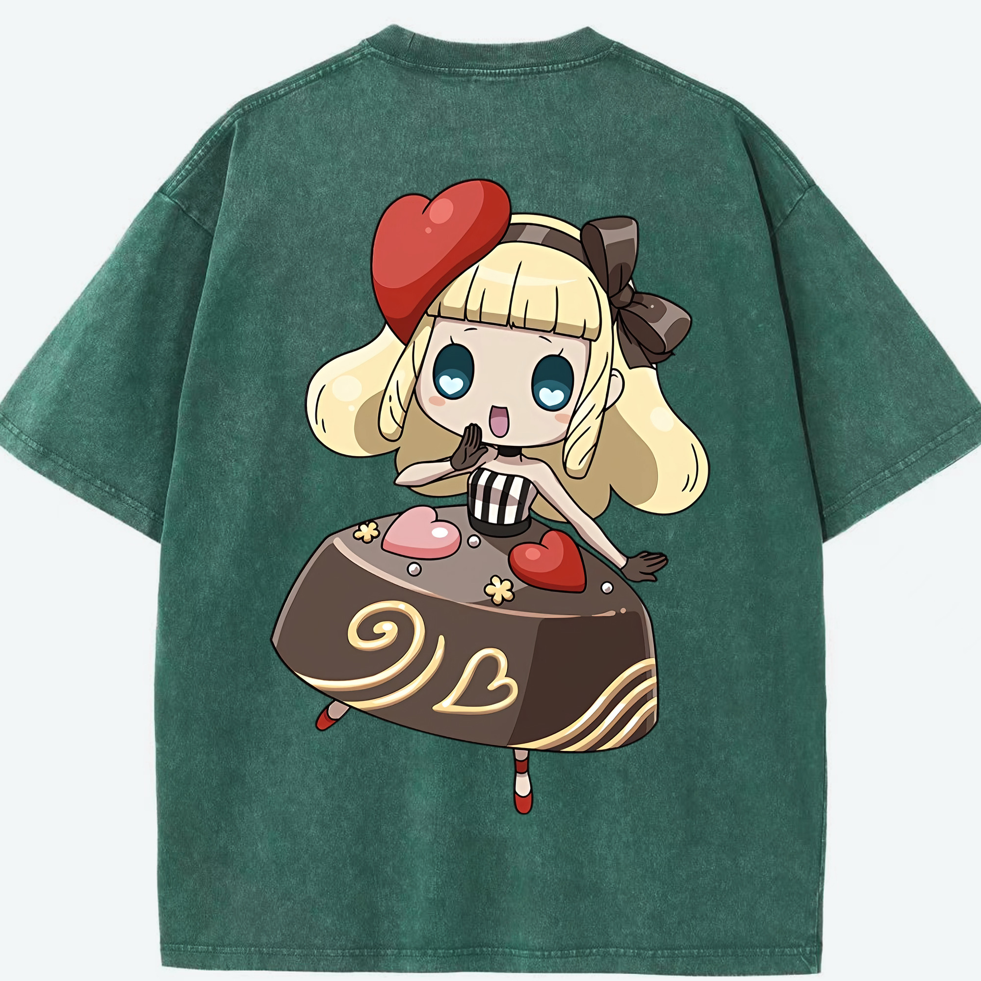 （画像用） 妖怪ウォッチ Yo-kai Watch 綿100% ヴィンテージ風 半袖Tシャツ（背面プリント）